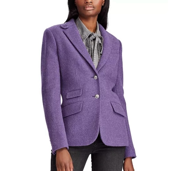 Lauren Ralph Lauren wool blend blazer - Picture 1 of 7